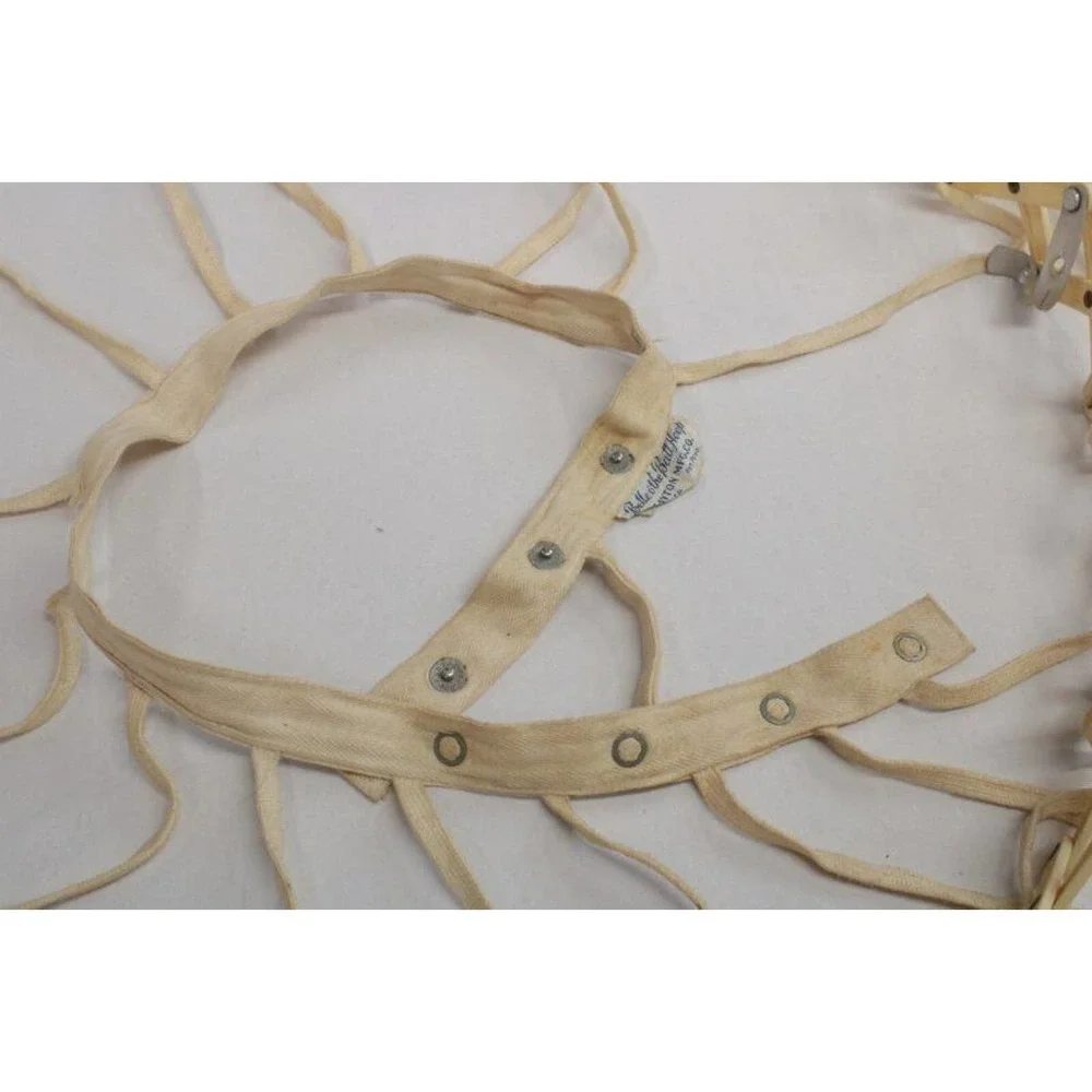 Vintage Collapsible Hoop Skirt Caged Crinoline Frame Belle O' the Ball with Case - Picture 12 of 17